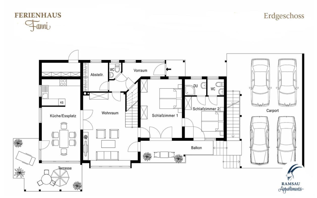 Ferienhaus Fanni Рамзау ам Дахщайн Екстериор снимка